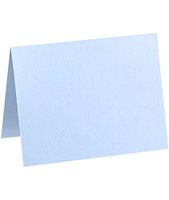 A2 Folded Notecards (4 1/4 x 5 1/2) - Baby Blue (1000 Qty.)