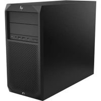 Z2 TWR WS G4 X/3.6 4C 16GB 512GB W10P 64 5DV13UT HP Smart Buy Z2 G4 TWR E-2144G Workstation, Black