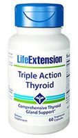 Triple Action Thyroid 60 vegetarian capsules-PACK-2 by LifeExtension