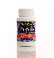 PHYTOFLORA Brazilian Green BEE Propolis Capsules 400mg - 60 Capsules (1 Bottle)