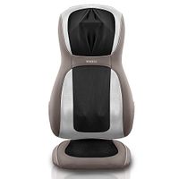 Perfect Touch Masseuse Heated Massage Cushion | App Controlled, Adjustable Height, 4 Massage Styles | Relief for Back, Shoulder & Neck | Shiatsu, Rolling, Percussion, or Combination Massage | HoMedics