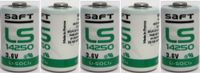 5 SAFT LS14250 LS 14250 1/2 AA 1/2AA 3.6v Li-SOCl2 Lithium Batteries MADE IN FRANCE