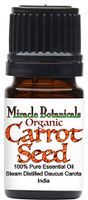 Miracle Botanicals Organic Carrot Seed Essential Oil - 100% Pure Daucus Carota - Therapeutic Grade - 5ml