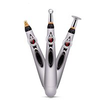 Fesjoy Multi-Functional 9-Level Electric Acupuncture Pen Electronic Meridian Energy Body Massager Pain Relief Magnet Therapy Instrument Massage Relaxation