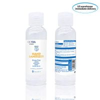 Hand Sanitizer Gel Travel Size Bulk Rinse-Free Hand Soap Alcohol Based Quick Drying Hand Refreshing Portable for Home School Office (100ML,3.52oz)