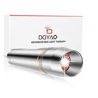Red Light Therapy Devices Pain Relief for Joint & Muscle 660nm Wavelength Led Portable Handheld Rechargeable Units at Home Wound Healing Treatment (RLT-S1136-SILVER)