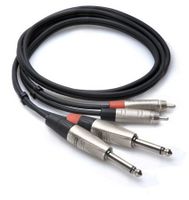 Hosa HRR-001.5X2 Pro Dual Cable RCA - RCA 1.5 Feet