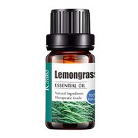 GraPefruiT 100% Pure Natural Aromatherapy Essential Oil Aroma Unilateral, for Diffusers, Humidifier Oils, Spa and Air Purifier (Lemongrass, 10 ml)