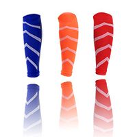LANBAOSI Sports Stretch Compression Leg Sleeve for Sports, Training(Pack of 3)