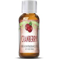 Cranberry Scented Oil by Good Essential (Huge 1oz Bottle - Premium Grade Fragrance Oil) - Perfect for Aromatherapy, Soaps, Candles, Slime, Lotions, and More!