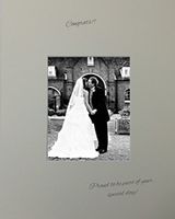 16x20 Cream Signature and Autograph Picture Mat for 5x7 picture. Weddings, Baby Showers, Reunions