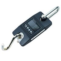 WZ Mini Hanging Scale, 660Lb 300Kg Digital Hanging Scale Luggage Fishing Balance Pocket Crane Tare Function Farm Hunting Weighing Electronic