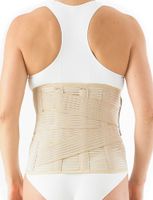 Neo G Lumbarsacral Brace - Support for Lower Back Pain, Mild Lumbago, Injured Back, Mild Disc Herniation, Recovery, Rehabilitation - Adjustable Compression - Class 1 Medical Device - XX-Large - Tan