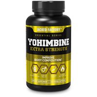 Yohimbine Extra Strength Supplement 2.5mg, 270 Capsules - Premium Yohimbe Bark Extract Supplement for Body Recomposition, Energy & More - Zero Fillers - 270 Non GMO Veggie Capsule Pills