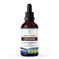 Cayenne Tincture Alcohol-Free Extract, Organic Cayenne Capsicum annuum Invigorating Effect 4 OZ