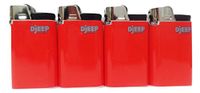 Djeep Lighter Assorted Colors (Red, Lot of 4)