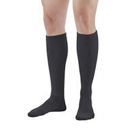 Ames Walker AW Style 632 Diabetic 8 15 mmHg Knee High Socks Black Small