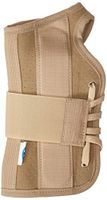 FLA Soft Fit Suede Right Finish Wrist Brace, Black, X-Small