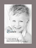15x21 Cobblestone / Pewter Custom Mat for Picture Frame with 11x17 opening size (Mat Only, Frame NOT Included)