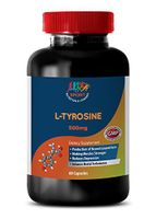 Enhancement Pills All Natural - L Tyrosine 500MG - Immune System - 1 Bottle (60 Capsules)