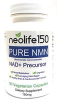 Neolife150 Pure NMN Anti-Aging Supplement 100% Pure Potency Certified by Independent Lab (150mg Capsule)