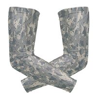 Unisex Arm Sleeve Snow Camo Hunting UV Protection Arm Compression Sleeve Skin Protection Sport Arm Cooler Sleeve for Running Hiking Jogging Motorcycling Climbing Camping