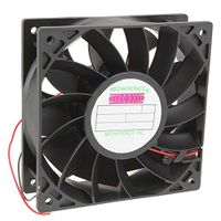 MD1238X24B-FSR, DC Fan Axial Ball Bearing 24V 10V to 28V 205CFM 62dB 120 X 120 X 38mm