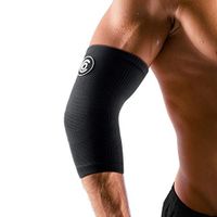 CAMBIVO 2 Pairs Tennis Elbow Brace for Women and Men, Arm Compression Sleeve Support for Tendinitis, Golf Elbow, Workouts, Weightlifting, Arthritis, Elbow Pain Relief and Injury Recovery(M, Black)