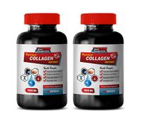 Joint Health Powder - HYDROLYZED Collagen PEPTIDES 3000 MG - Skin Hair and Bone Health - Natural Formula - Collagen peptides Dietary Supplement - 2 Bottles (240 Capsules)