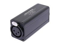Neutrik NA2F-D0B-TX -XLR Female to RCA/Phono Socket, Black