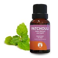 GuruNanda Patchouli Essential Oil - Aromatherapy - Diffuser - Massage - DIY - GCMS Tested & Verified 100% Pure Essential Oils - Undiluted - Therapeutic Grade -  15 ml