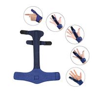 Finger Extension Splint, Metallic Hand Splint Finger Support for Trigger Finger, Mallet Finger, Finger Knuckle Immobilization, Finger Fractures