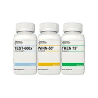 Cutting Stack - Test-600x, Winn-50, Tren 75 - Strength, Fat Loss, Vascularity - 1 Month Supply