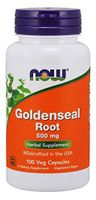 Now Foods, Goldenseal Root, 500 mg, 100 Capsules
