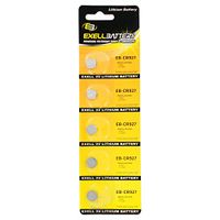 5pack Exell EB-CR927 3V Lithium Coin Cell Battery Replaces DL927, BR927, KL927, L927, ECR927, KCR927, E-CR927, KECR927