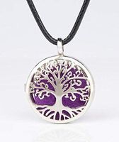LaLa Land Tree of Life Essential Oil Aromatherapy Diffuser Locket Necklace