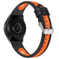 Lyperkin Fenebort Compatible with Samsung Galaxy Watch Bands 46mm, Premium Silicone Strap Bracelet Replacement Wristband Accessories 22mm