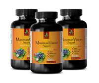 Vision Vitamins with Lutein - Maximum Vision Support - Promotes Vision Health - quercetin dihydrate Capsules - 3 Bottle 180 Capsules