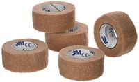 3M Coban Self- Adherent Wrap, 1"x 5yds, Pack of 5 Rolls