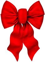 Holiday Trims 7371 Bow 7Loop Wire Dlx Redvel