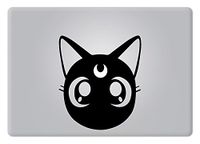 Luna Sailor Moon Apple Macbook Decal Vinyl Sticker Apple Mac Air Pro Retina Laptop sticker