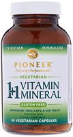 Pioneer Nutrition 1 Plus 1 Vitamin Mineral Veg Iron Free, 60 Count