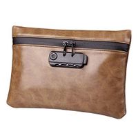 Asdomo Smell Proof Bag, Smell Proof Case with Combination Lock Smell Proof Container with Activated Carbon for Herbs and Smelly Products