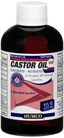 Humco Castor Oil for Constipation - 6 oz, Pack of 2