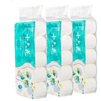 BBTshop 10 Rolls Toilet Paper Premium 4-Ply Toilet Paper, Home Kitchen Enviro Friendly Recycled Toilet Tissue, Soft, Strong and Highly Absorbent Hand Towels for Daily Use