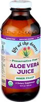 Lily of the Desert Aloe Vera Juice, Inner Fillet, No Preservatives, 16 Ounces