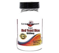 Super Red Yeast Rice 1800mg * 90 Caps 100% Natural - by EarhNaturalSupplements