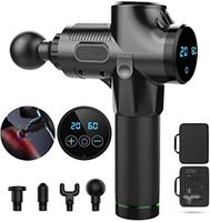 JUMOWA Massage Gun with 20 Speeds Adjustable Powerful and 4 Massage Head Head for Muscles Deep Tissue,Percussion Massager and Muscle Massager Handheld,Hypervolt Massage Device with Box