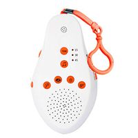 White Noise Machine, ABS Environmental Protection Material Baby Bed Bell Sleeper, Home Travel Intelligent Voice Control Sleep Aid