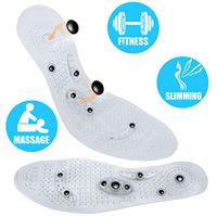 TOPNaturePlus 2 Pcs Feet Acupressure Magnetic Inserts Massage Foot Therapy Reflexology Pain Relief for Weman & Men